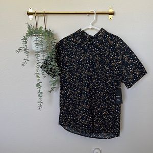NWT RVCA button down